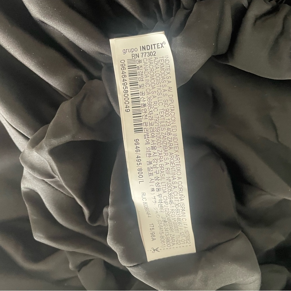 Zara Terez Black Satin Prom Dress - Picture 9 of 10